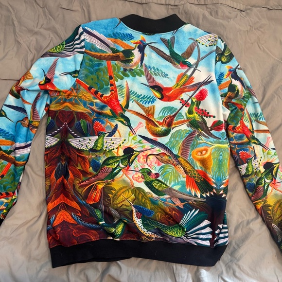 BlackMilk “Birds in Paradise” Bomber Jacket - Picture 2 of 4
